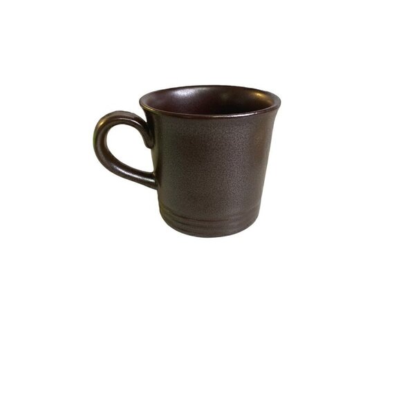 Hogana Kermik Mini Brown Stoneware Mug 2.5" x 2.5"​ - Picture 1 of 9